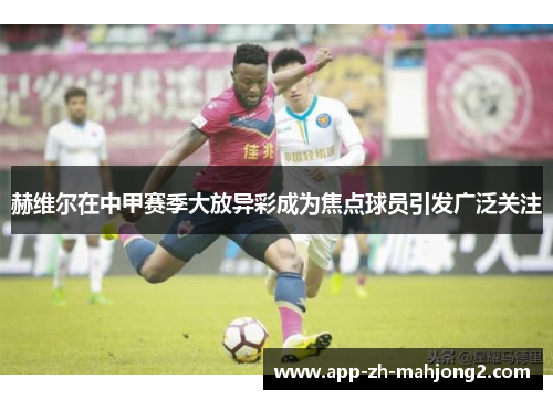 赫维尔在中甲赛季大放异彩成为焦点球员引发广泛关注